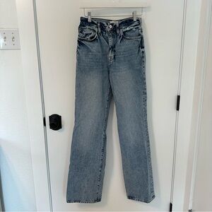 FRAME Le Jane Jeans | Straight Leg | High Waist | Size 26 | Color: Richlake